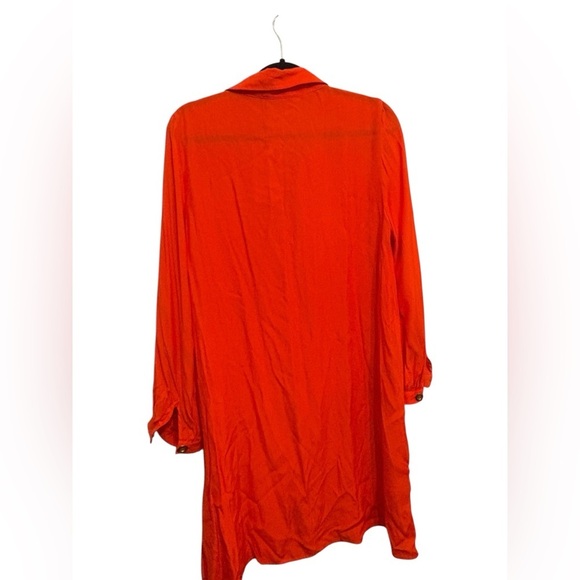 Zara Orange Midi Dress - Picture 3 of 4